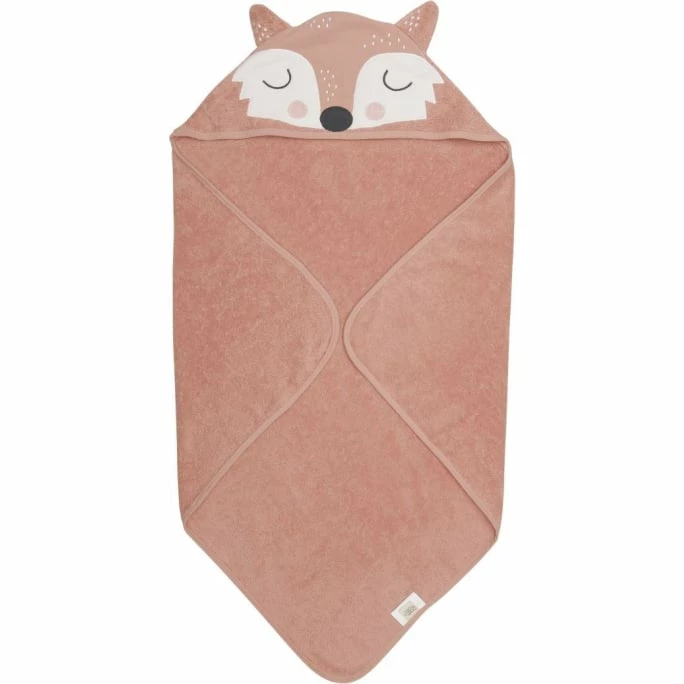 Brandneu ? Södahl Frida Fox Bio Baby-Handtuch - 80x80 Cm - Orange ? 1 Brandneu ? Södahl Frida Fox Bio Baby-Handtuch - 80x80 Cm - Orange ?