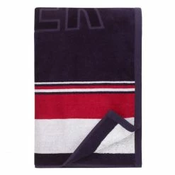 Alternative view of Brandneu ? Tommy Hilfiger CRUISER Strandtuch - 90x170 Cm - Navy ✔️