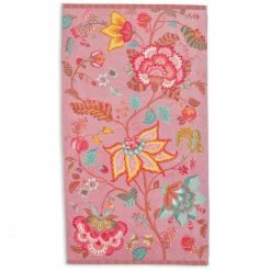 Aktion ? Pip Studio Flowers Beach Strandlaken - 100x180 Cm - Lila ⭐