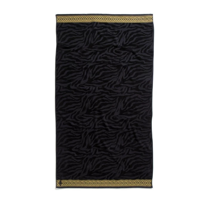 Neu ? Seahorse Masai Strandtuch - 100x180 Cm - Black ? 1 Neu ? Seahorse Masai Strandtuch - 100x180 Cm - Black ?