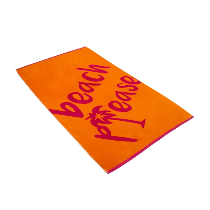 Besorgen ✨ Vossen BEACH PLEASE Strandtuch - 100x180 Cm - Orange ? 1 Besorgen ✨ Vossen BEACH PLEASE Strandtuch - 100x180 Cm - Orange ?