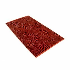 Rabatt ? Vossen SWIRL Strandtuch - 100x180 Cm - Flesh Red ?