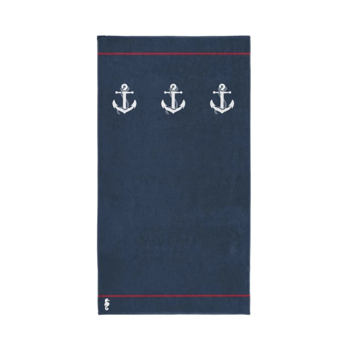 Top 10 ? Seahorse Larboard Strandtuch - 100x180 Cm - Navy ? 1 Top 10 ? Seahorse Larboard Strandtuch - 100x180 Cm - Navy ?