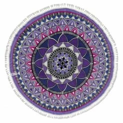 Neu ❤️ Seahorse Beach Roundie Tara Strandtuch - Ø150 Cm - Purple ?