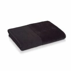 Auslauf ? Möve Bamboo Luxe Waschhandschuh Uni - 15x20 Cm - Black ✨