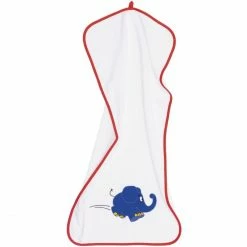 Rabatt ? Smithy Blauer Elefant Handtuch - 50x100 Cm - Weiß ?