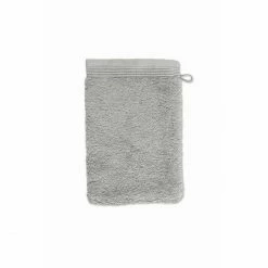 Großhandel ? Möve Superwuschel Waschhandschuh Uni - Neu Mit 550 G/m² - 20x15 Cm - Silver ?