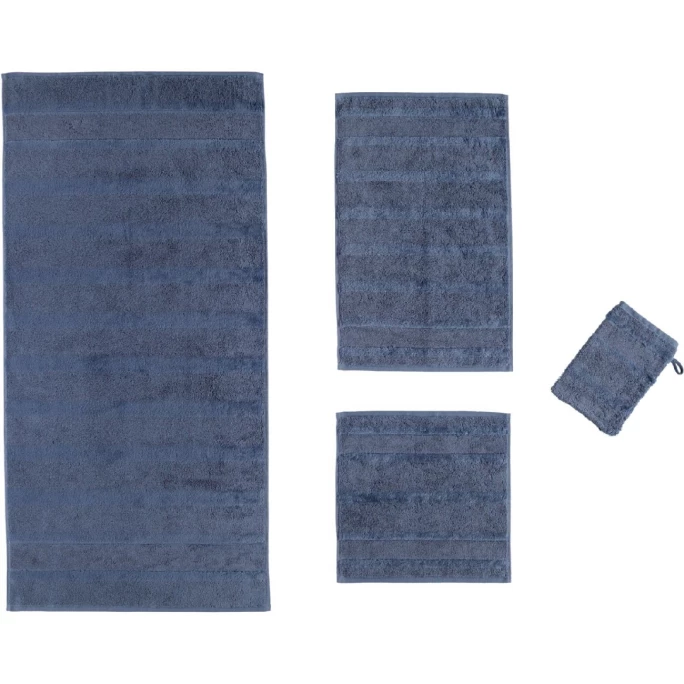 Neu ? Cawö Noblesse² Uni Waschhandschuh - 16x22 Cm - Nachtblau ? 2 Neu ? Cawö Noblesse² Uni Waschhandschuh - 16x22 Cm - Nachtblau ? – Bild 2