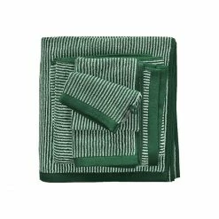 Auslauf ? Marc O'Polo Timeless Tone Stripe Waschhandschuh - 16x22 Cm - Pine Green/Offwhite ? 3 Auslauf ? Marc O'Polo Timeless Tone Stripe Waschhandschuh - 16x22 Cm - Pine Green/Offwhite ? -Steiff-shop unnamed file 1471