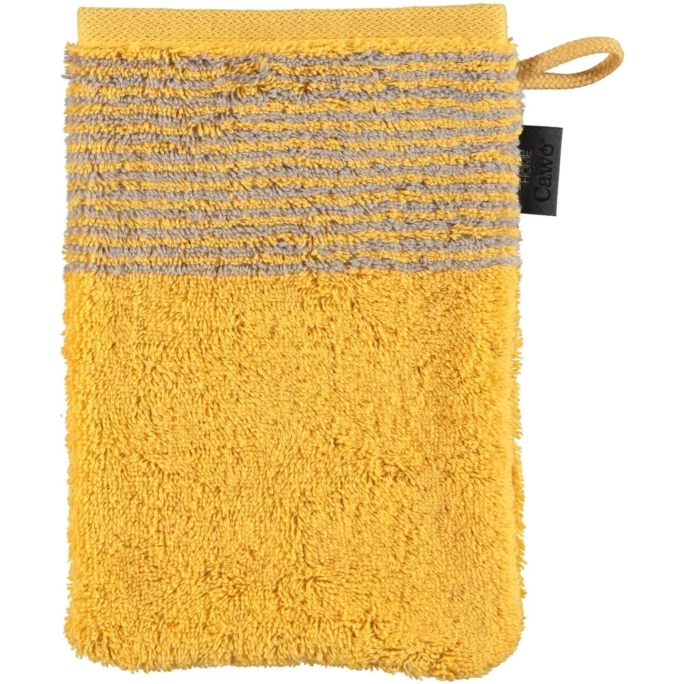 Budget ✨ Cawö Luxury Home Collection Two-Tone Waschhandschuh - 16x22 Cm - Curry ⌛ 1 Budget ✨ Cawö Luxury Home Collection Two-Tone Waschhandschuh - 16x22 Cm - Curry ⌛