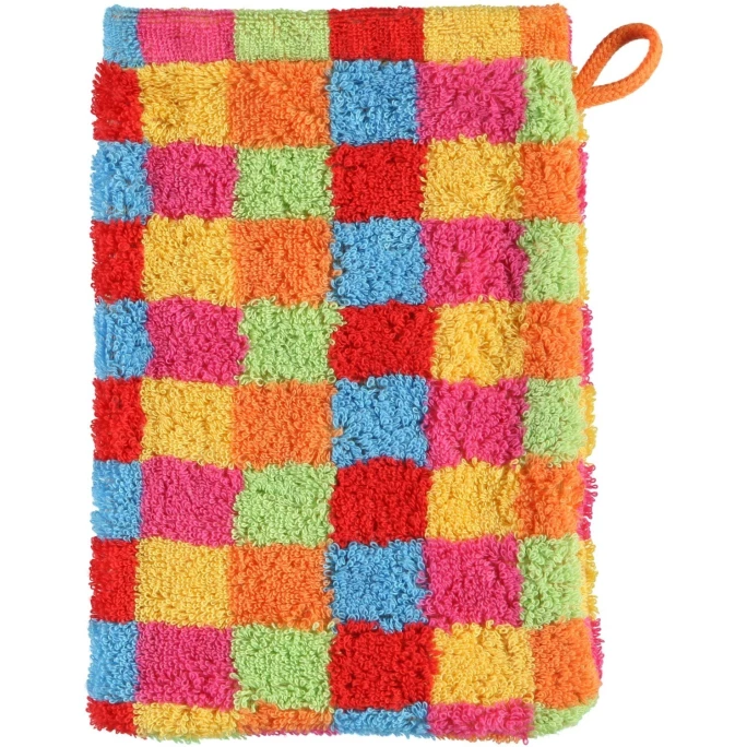 Neu ? Cawö Lifestyle Waschhandschuh - 16x22 Cm - Multicolor ? 1 Neu ? Cawö Lifestyle Waschhandschuh - 16x22 Cm - Multicolor ?