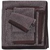 Aktion ? Marc O'Polo Timeless Tone Stripe Waschhandschuh - 16x22 Cm - Aubergine / Lavender Mist ? -Steiff-shop unnamed file 1509