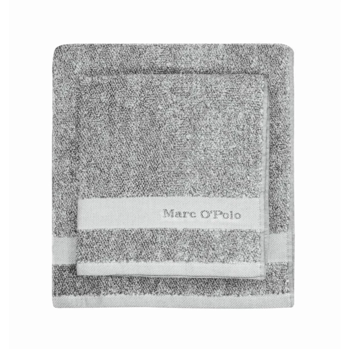 Budget ? Marc O'Polo Melange Waschhandschuh - 16x22 Cm - Grey/white ❤️ 1 Budget ? Marc O'Polo Melange Waschhandschuh - 16x22 Cm - Grey/white ❤️