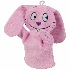 Am billigsten ? Smithy Wasch & Play Blauer Elefant Hase Waschhandschuh - 33 X 21 Cm - Rosa ❤️