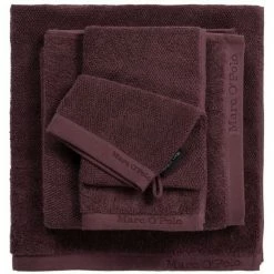Coupon ✔️ Marc O'Polo Timeless Uni Waschhandschuh - 16x22 Cm - Aubergine ?