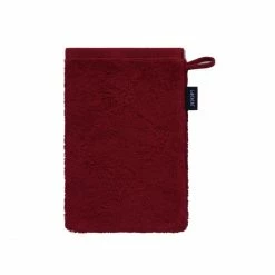 Am billigsten ? JOOP! Uni Cornflower Waschhandschuh - 16x22 Cm - Granat ?