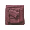 Budget ✔️ Marc O'Polo Timeless Tone Stripe Waschhandschuh - 16x22 Cm - Deep Rose/ Warm Red ? -Steiff-shop unnamed file 1769