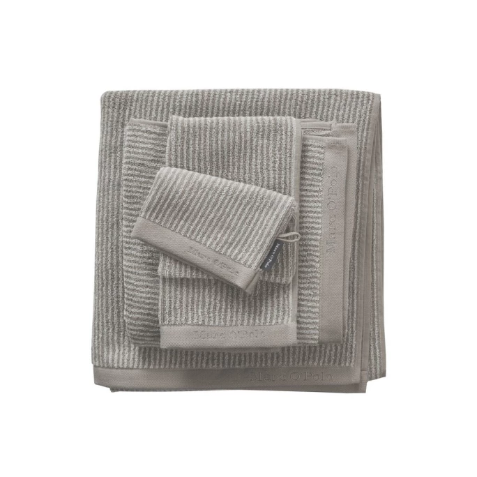 Neu ? Marc O'Polo Timeless Tone Stripe Waschhandschuh - 16x22 Cm - Beige/ecru ? 1 Neu ? Marc O'Polo Timeless Tone Stripe Waschhandschuh - 16x22 Cm - Beige/ecru ?