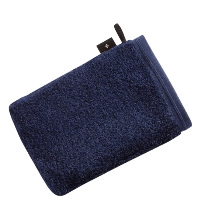 Aktion ? Vossen Vegan Life Waschhandschuh - 22x16 Cm - Marine Blau ? 1 Aktion ? Vossen Vegan Life Waschhandschuh - 22x16 Cm - Marine Blau ?