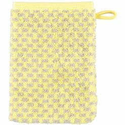 Budget ✨ Cawö Reed 956 Waschhandschuh - 16x22 Cm - Lemon ?