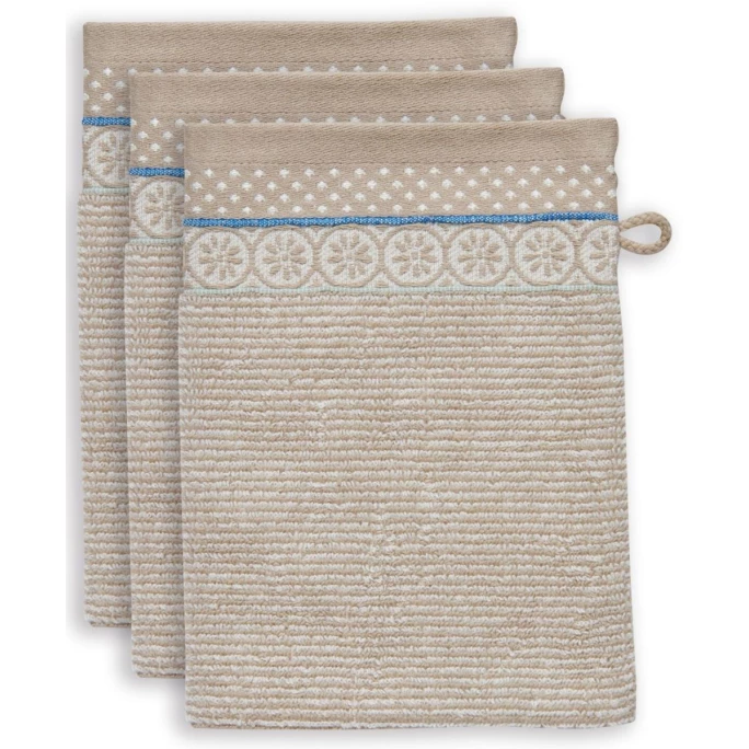 Billig ? Pip Studio Soft Zellige Waschhandschuh - 3er Set - 3er Set: 16x22x3 Cm - Khaki ? 1 Billig ? Pip Studio Soft Zellige Waschhandschuh - 3er Set - 3er Set: 16x22x3 Cm - Khaki ?