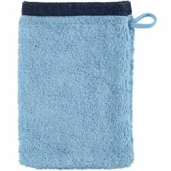 Am billigsten ? Cawö Plaid Waschhandschuh - 16x22 Cm - Sky ?
