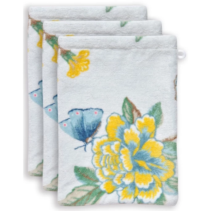 Brandneu ⌛ Pip Studio Good Evening Waschhandschuh - 3er Set - 3er Set: 16x22x3 Cm - White ? 1 Brandneu ⌛ Pip Studio Good Evening Waschhandschuh - 3er Set - 3er Set: 16x22x3 Cm - White ?