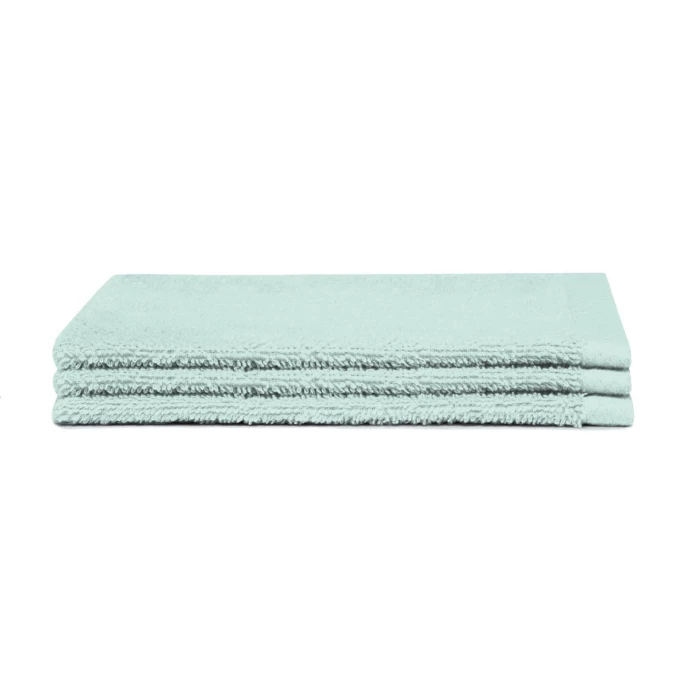 Großhandel ⭐ Seahorse Pure Waschlappen 3er-Set - 16x21 Cm - Türkis ? 2 Großhandel ⭐ Seahorse Pure Waschlappen 3er-Set - 16x21 Cm - Türkis ? – Bild 2
