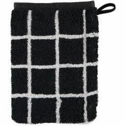 Am billigsten ? Cawö Zoom 123 Waschhandschuh - 16x22 Cm - Schwarz ?