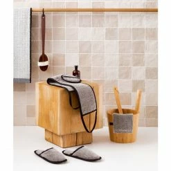 Alternative view of Angebote ⌛ Möve Sauna Massage-Waschhandschuh - 25x14 Cm - Nature/black ?