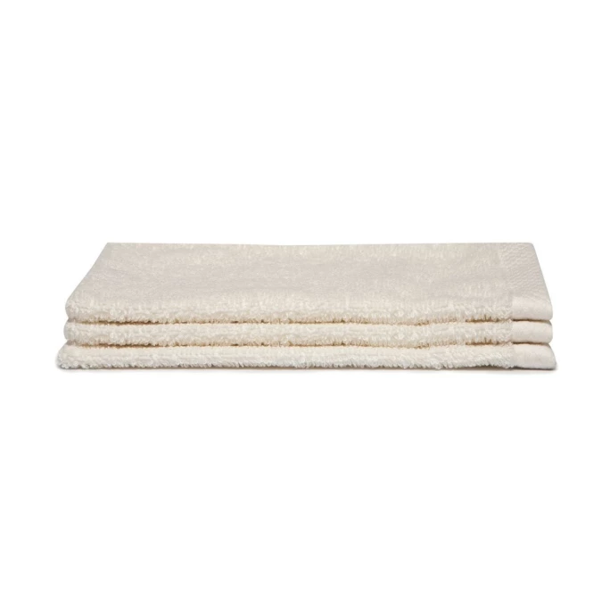 Schlussverkauf ? Seahorse Pure Waschlappen 3er-Set - 16x21 Cm - Cream ? 2 Schlussverkauf ? Seahorse Pure Waschlappen 3er-Set - 16x21 Cm - Cream ? – Bild 2