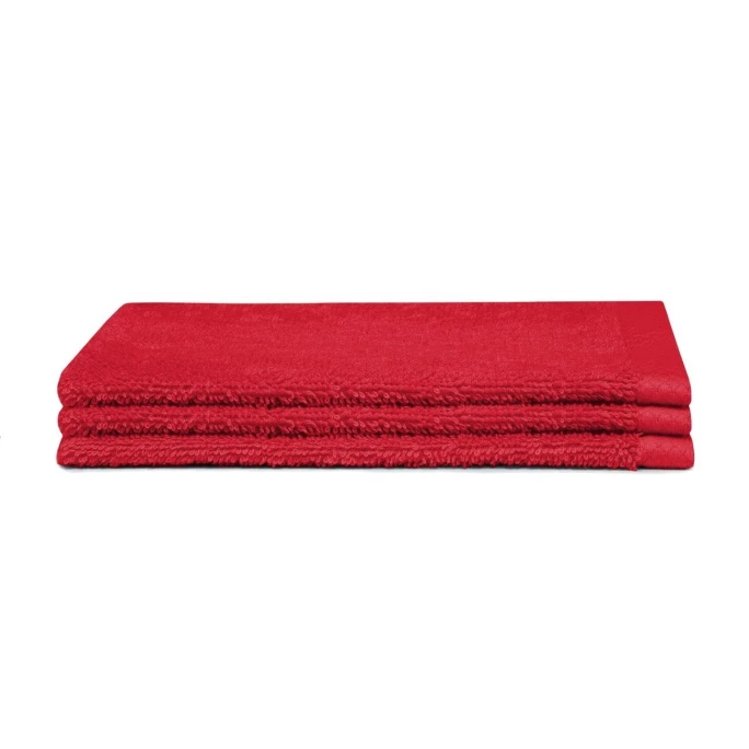 Angebote ? Seahorse Pure Waschlappen 3er-Set - 16x21 Cm - Rot ? 2 Angebote ? Seahorse Pure Waschlappen 3er-Set - 16x21 Cm - Rot ? – Bild 2