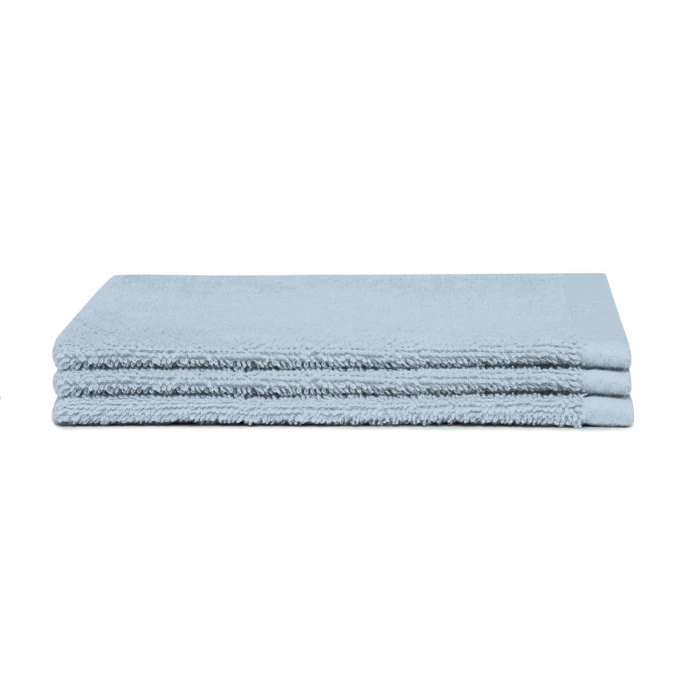 Aktion ? Seahorse Pure Waschlappen 3er-Set - 16x21 Cm - Blau ? 2 Aktion ? Seahorse Pure Waschlappen 3er-Set - 16x21 Cm - Blau ? – Bild 2