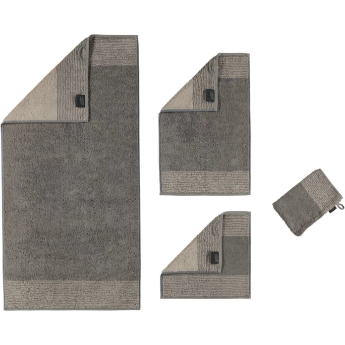 Rabatt ? Cawö Two-Tone Saunatuch - 80x200 Cm - Graphit ✔️ 3 Rabatt ? Cawö Two-Tone Saunatuch - 80x200 Cm - Graphit ✔️ – Bild 3