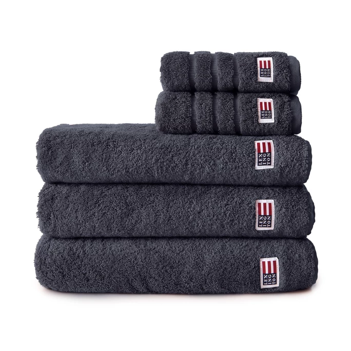 Besorgen ? LEXINGTON Original Towel Badetuch - 100x150 Cm - Anthrazit ✨ 1 Besorgen ? LEXINGTON Original Towel Badetuch - 100x150 Cm - Anthrazit ✨