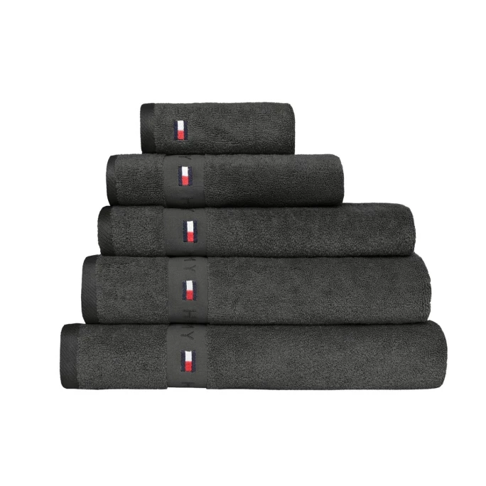 Angebote ? Tommy Hilfiger LEGEND 2 Badetuch - 100x150 Cm - Steel ? 2 Angebote ? Tommy Hilfiger LEGEND 2 Badetuch - 100x150 Cm - Steel ? – Bild 2