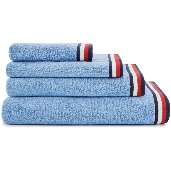Besorgen ❤️ Tommy Hilfiger TEDDY Badetuch - 90x200 Cm - Wave ? 2 Besorgen ❤️ Tommy Hilfiger TEDDY Badetuch - 90x200 Cm - Wave ? – Bild 2