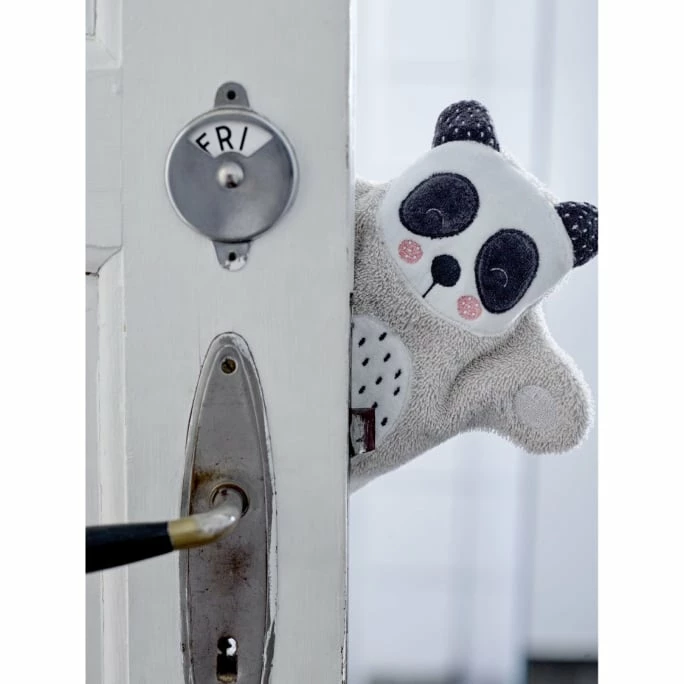 Brandneu ? Södahl Penny Panda Bio Baby-Handtuch - 80x80 Cm - Natur ? 2 Brandneu ? Södahl Penny Panda Bio Baby-Handtuch - 80x80 Cm - Natur ? – Bild 2