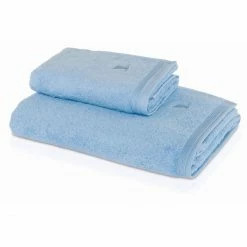 Schlussverkauf ? Möve Superwuschel Badetuch Uni - 100x160 Cm - Aquamarine ?