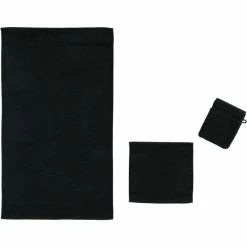 Alternative view of Großhandel ? Rhomtuft PRINCESS Badetuch - 95x180 Cm - Schwarz ?