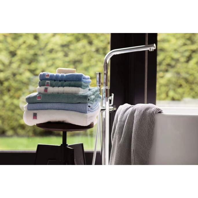 Top 10 ? Lexington Original Towel Badetuch - 100x150 Cm - White/Blue Striped ? 4 Top 10 ? Lexington Original Towel Badetuch - 100x150 Cm - White/Blue Striped ? – Bild 4