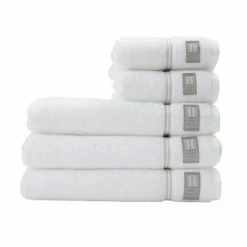 Aktion ? LEXINGTON Hotel Towel Badetuch - 100x150 Cm - White/beige ?