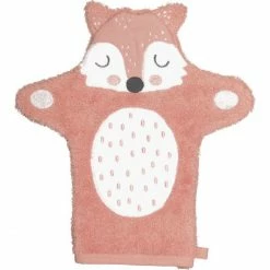 Rabatt ? Södahl Frida Fox Kinder-Waschhandschuh - 11x21 Cm - Orange ❤️
