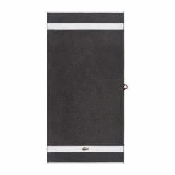 Top 10 ? Lacoste L CASUAL Bio-Badetuch - 90x150 Cm - Bitume ⌛