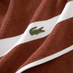 Alternative view of Am billigsten ? Lacoste L CASUAL Bio-Badetuch - 90x150 Cm - Terre Batue ✨
